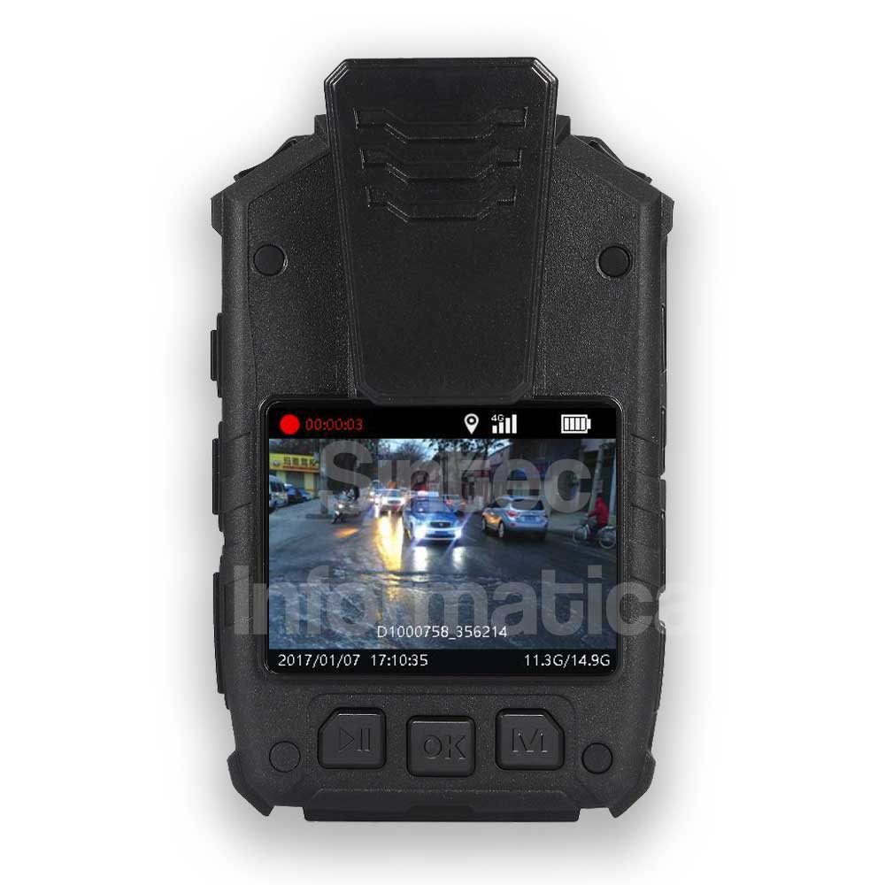 Bodycam BOBLOV KJ25 1080P Con 128GB – 13 Ore Di Autonomia, Visione Notturna, Per Forze Dell'ordine E Sicurezza